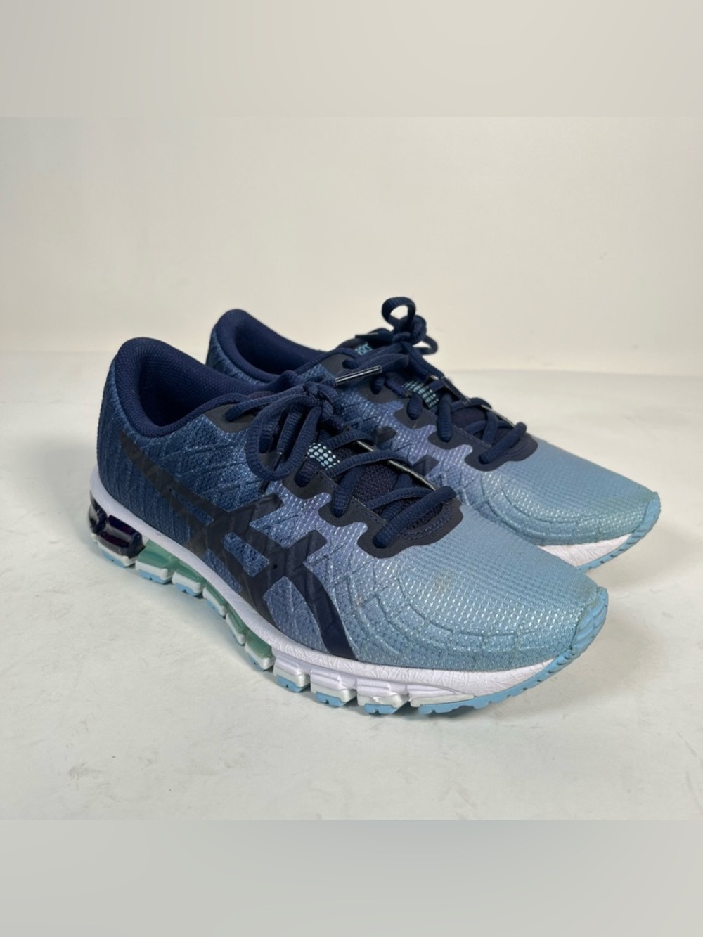 Asics Gel Quantum 180 4 Heritage Blue Peacoat Women’s Size 8.5 1022A098